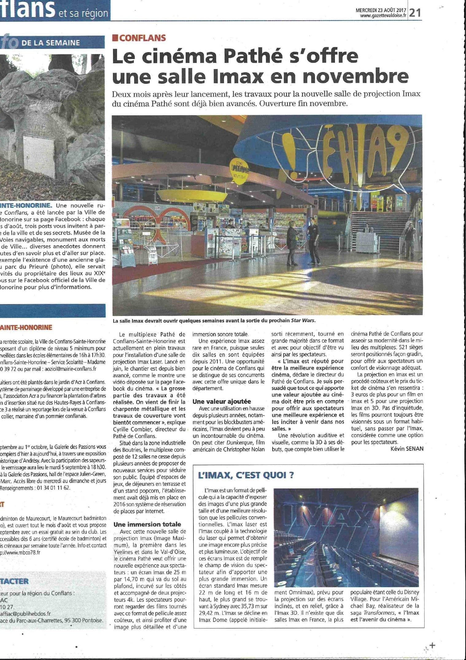 Article Gazette du Val d'Oise 4