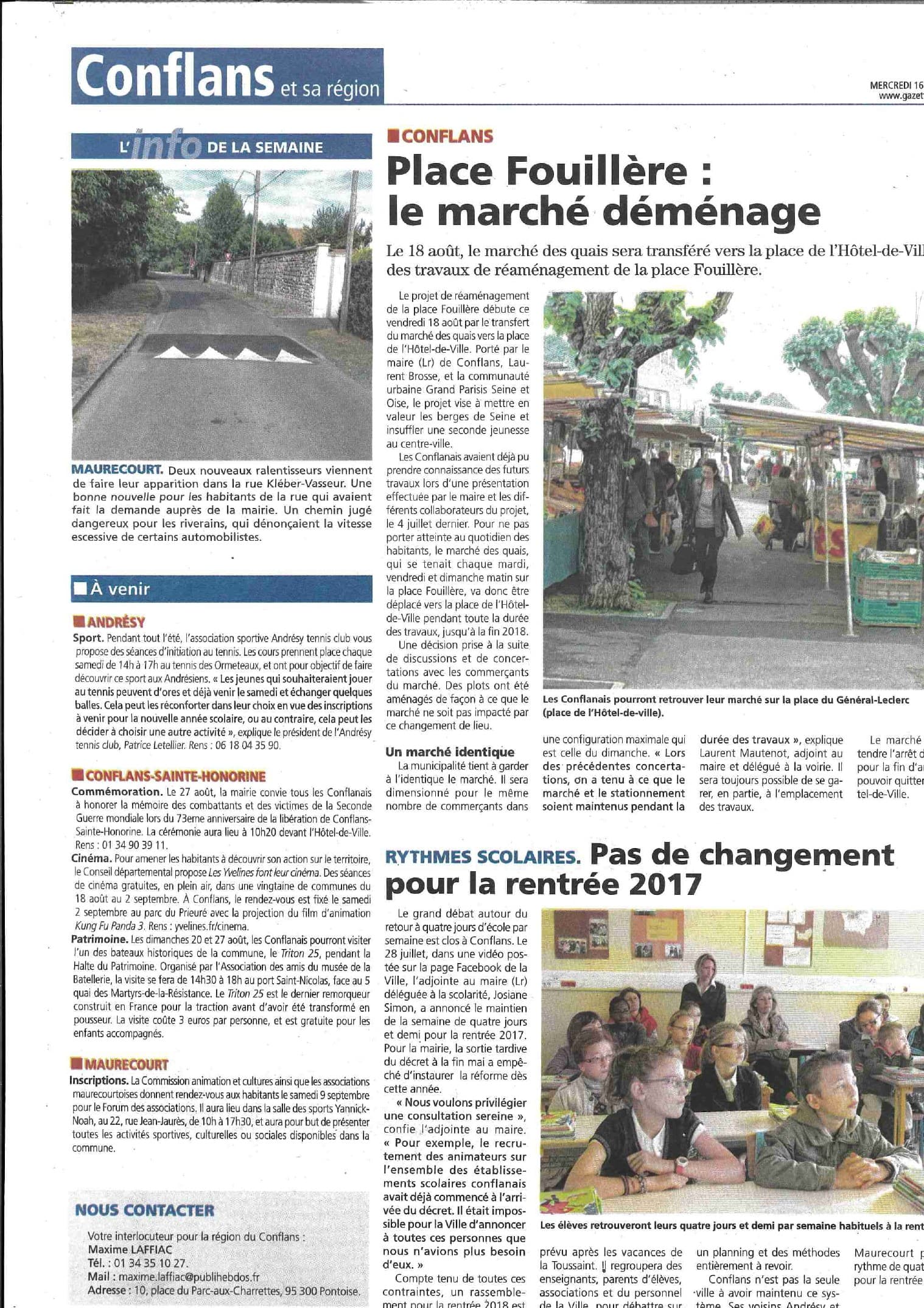 Article Gazette du Val d'Oise 5